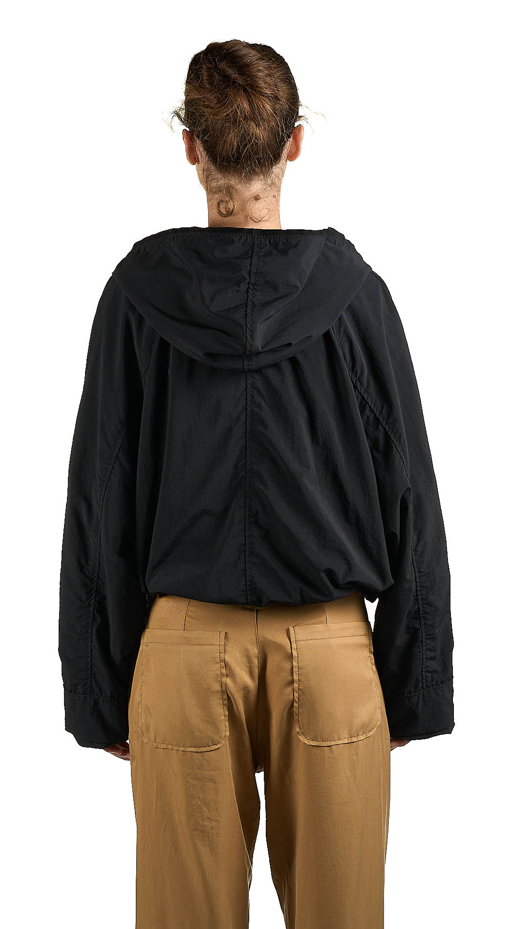DANIELE BASTA LEATHER AND SILVER JACKET